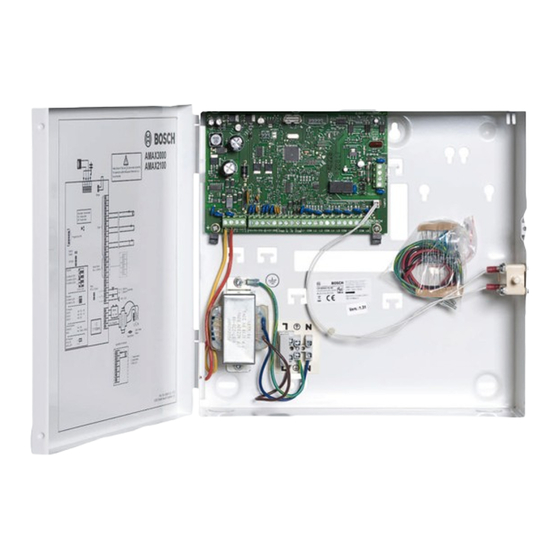 Bosch AMAX panel 2100 Installationshandbuch