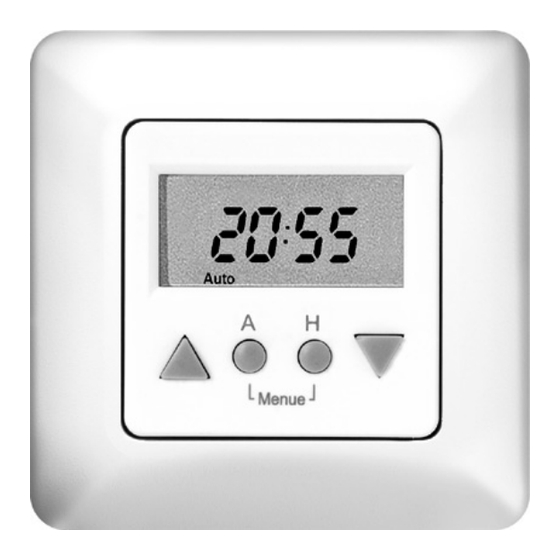 Vestamatic WISO Timer Control 50 D Montage- Und Bedienungsanleitung