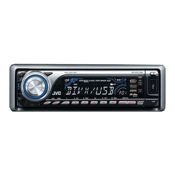 JVC KD-DV7302 Installationsanleitung