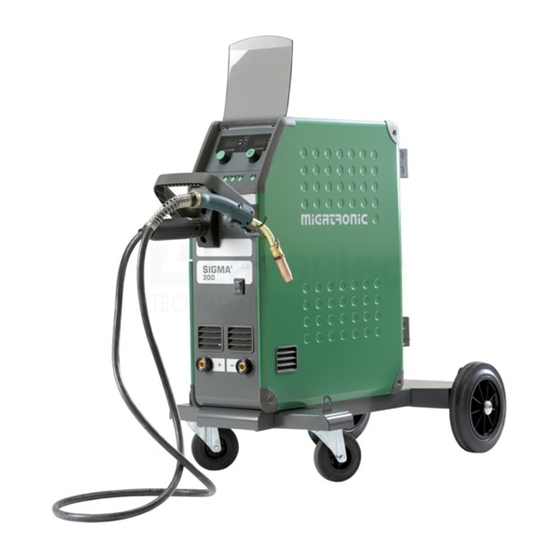 Migatronic SIGMA 300 Compact Bedienungsanleitung