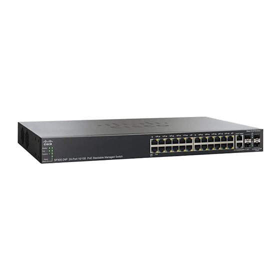 Cisco 500 Serie Handbuch