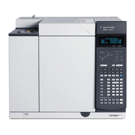 Agilent Technologies 7890B Installationsanleitung