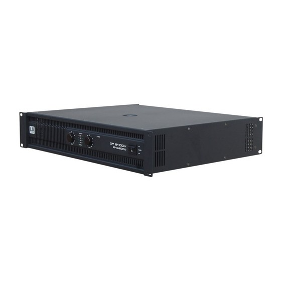 LD Systems DP600 Bedienungsanleitung