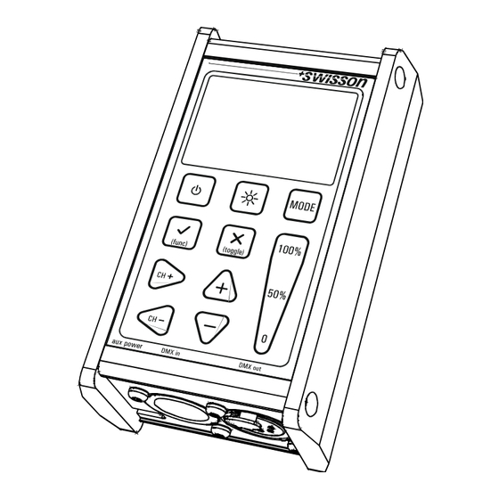 Swisson XMT-120A Bedienungsanleitung