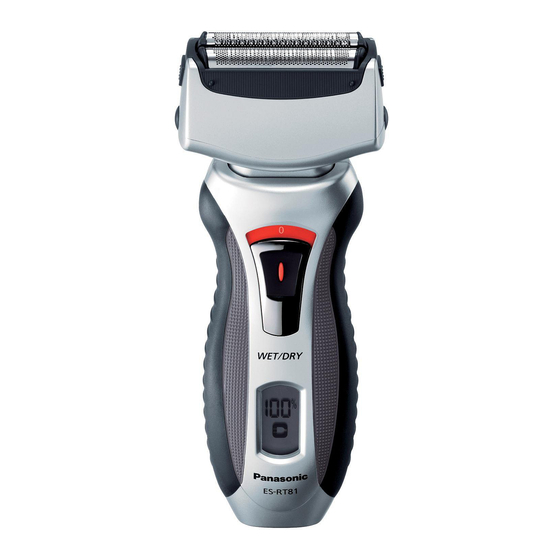 Panasonic ES‑RT81 Bedienungsanleitung