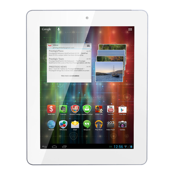 Prestigio PMP7280C3G QUAD Benutzerhandbuch