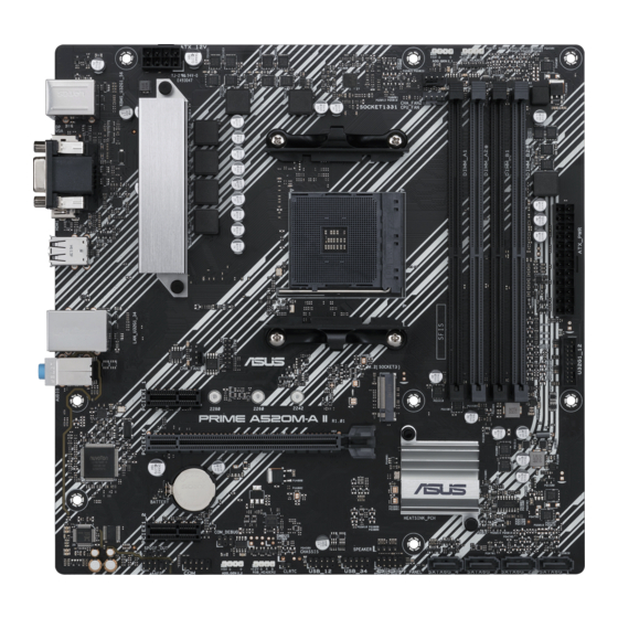 Asus PRIME A520M-A II Bedienungsanleitung