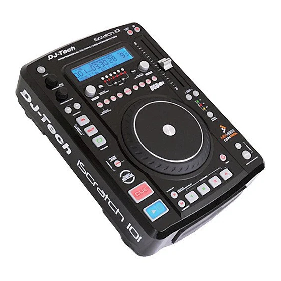 DJ-Tech iScratch 101 Benutzerhandbuch