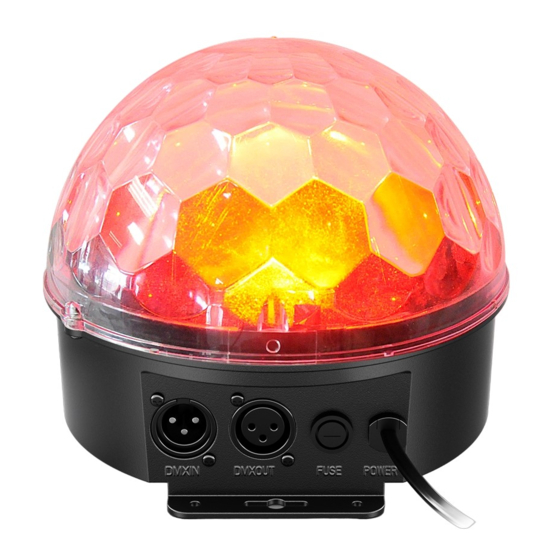 thomann fun generation LED Diamond Dome Bedienungsanleitung