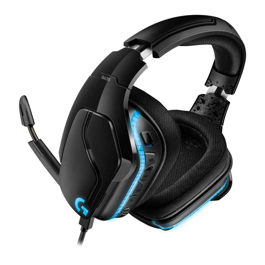 Logitech G635 Bedienungsanleitung