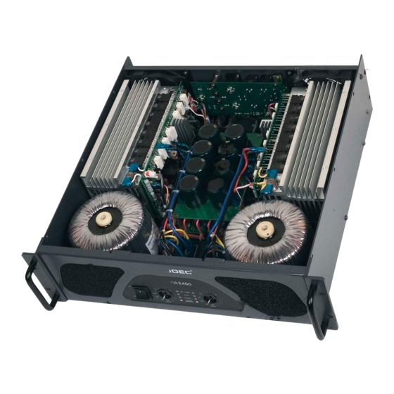 Rodec PA800 Bedienungsanleitung