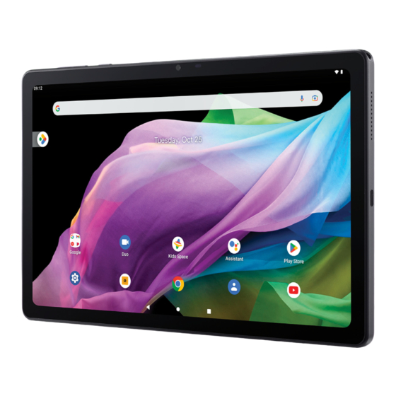 Acer Iconis Tab P10 Benutzerhandbuch