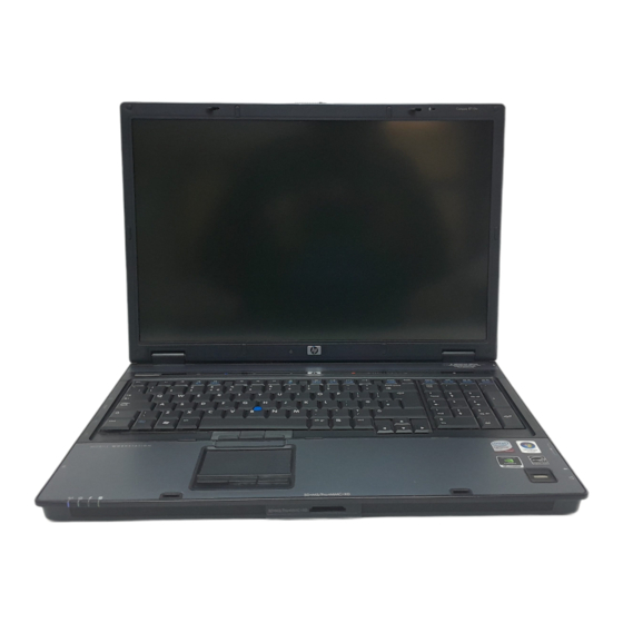 HP Compaq 8710p Benutzerhandbuch