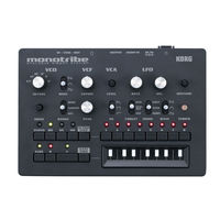 Korg monotribe Bedienungsanleitung