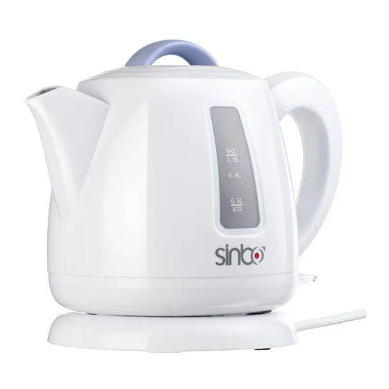Sinbo SK 2357 Bedienungsanleitung