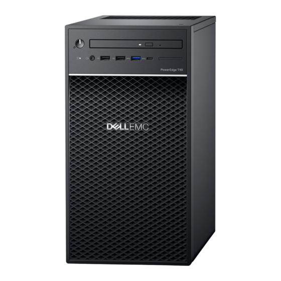 Dell EMC PowerEdge T40 Installations- Und Servicehandbuch