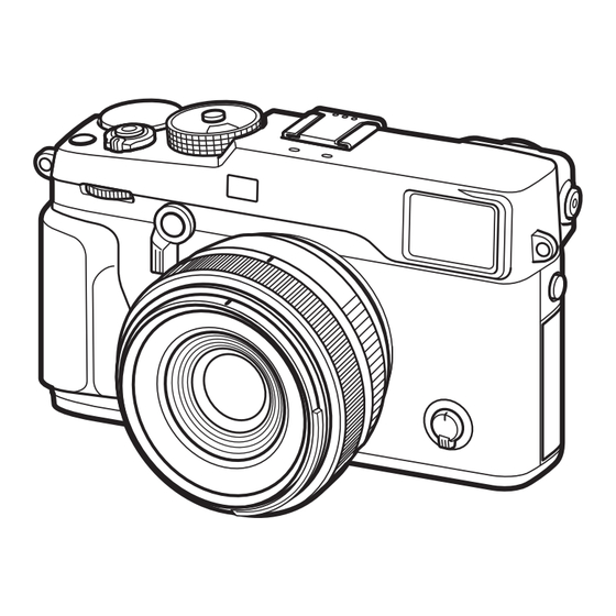 FujiFilm X-Pro2 Version 3.10 Bedienungsanleitung