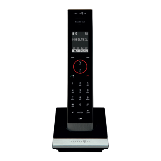 T-COM Sinus 602 Touch Pack Bedienungsanleitung