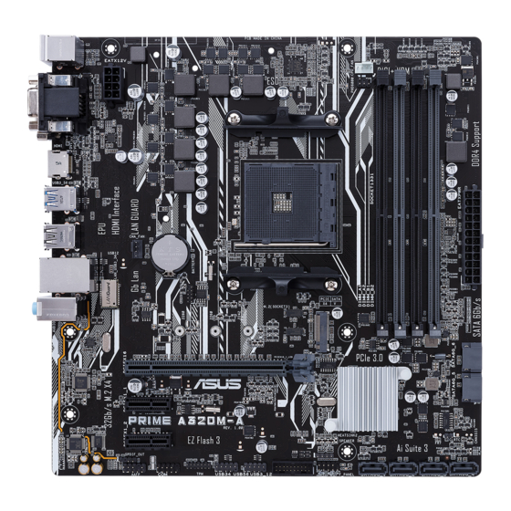 Asus prime a320m-a Handbuch