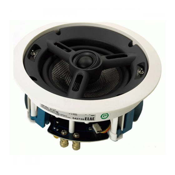 ELAC IC1010 Bedienungsanleitung