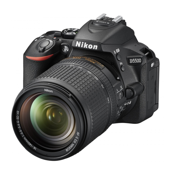 Nikon D5500 Handbücher