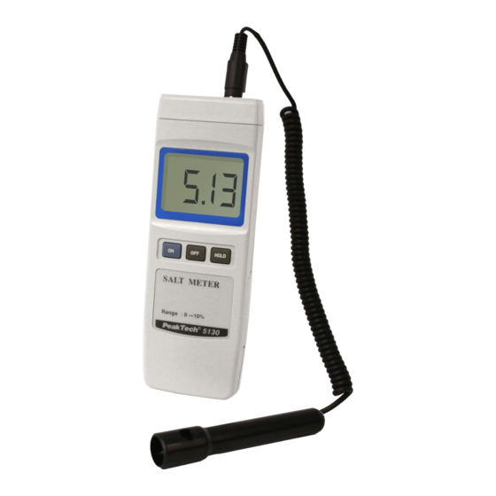 PeakTech 5130 Bedienungsanleitung