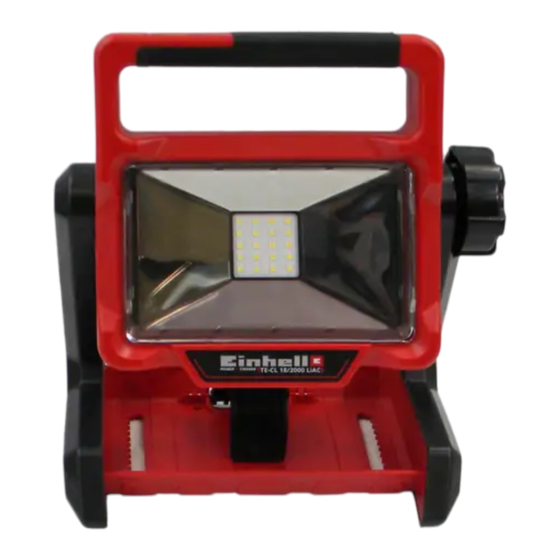 EINHELL TE-CL 18/2000 LiAC-Solo Originalbetriebsanleitung