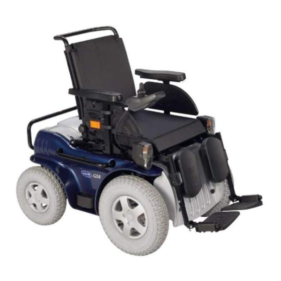 Invacare G50 Gebrauchsanweisung