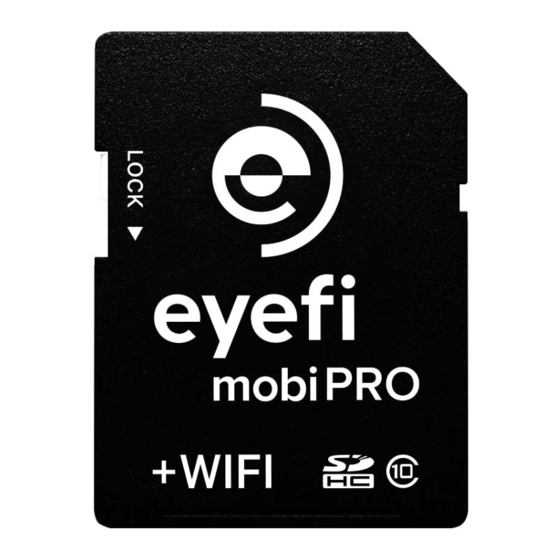 Eyefi Cloud Bedienungsanleitung