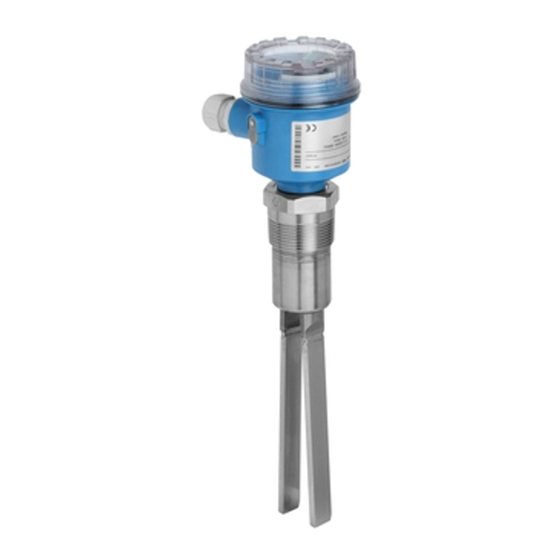 Endress+Hauser Soliphant M FEM51 Handbuch Zur Funktionalen Sicherheit