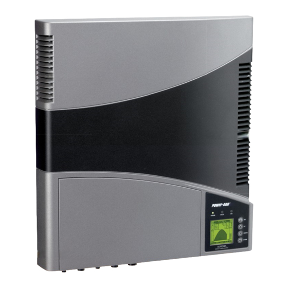 Power One PVI-3600-OUTD-DE Installations- Und Bedienungshandbuch