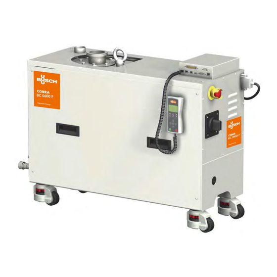 Busch COBRA BC 0600 F Betriebsanleitung