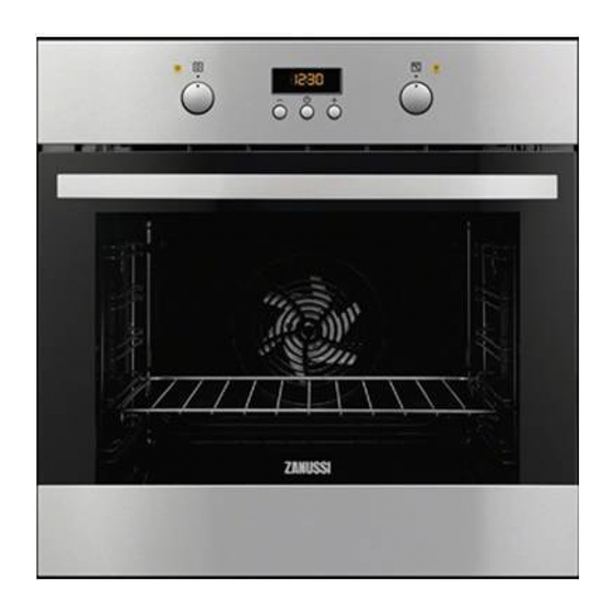 Zanussi ZOB25602 Benutzerinformation