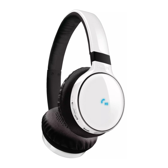 Philips SHB9100WT Benutzerhandbuch