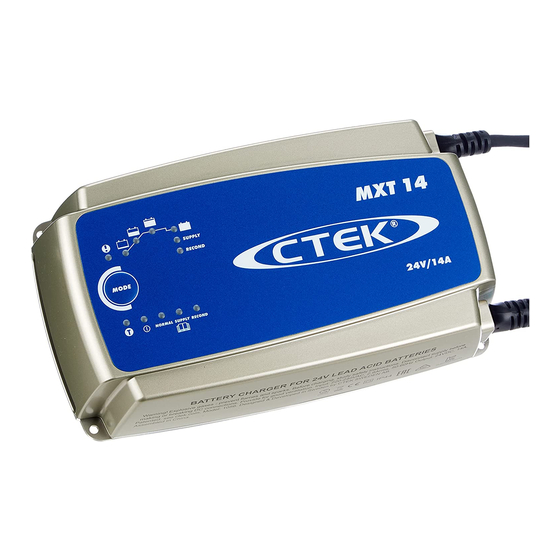 CTEK MXT 14 Bedienungsanleitung