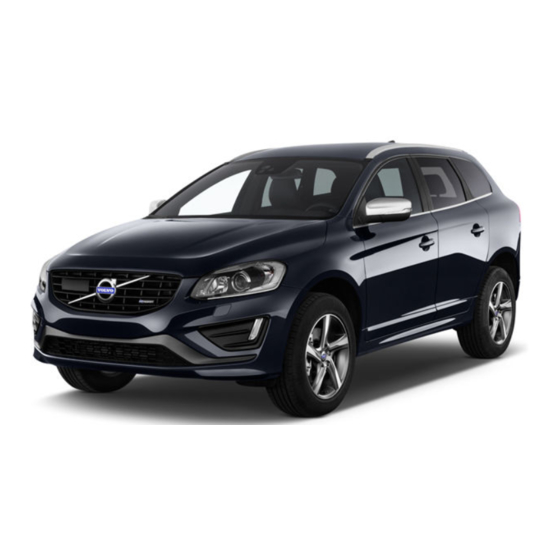 Volvo XC 60 Betriebsanleitung