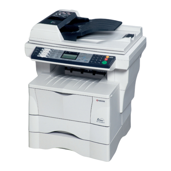 Kyocera FS-1118MFP Anwenderhandbuch