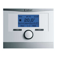 Vaillant calorMATIC 350f Installationsanleitung