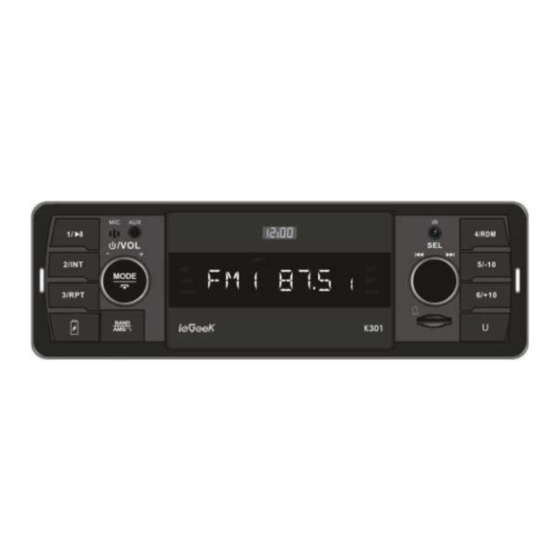 ieGeek K301 Bedienungsanleitung