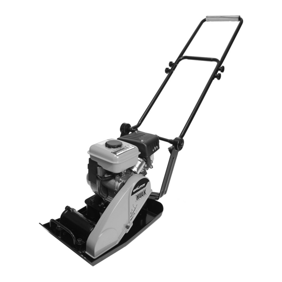 Evolution Hulk Compactor Plate Instruktionshandbuch