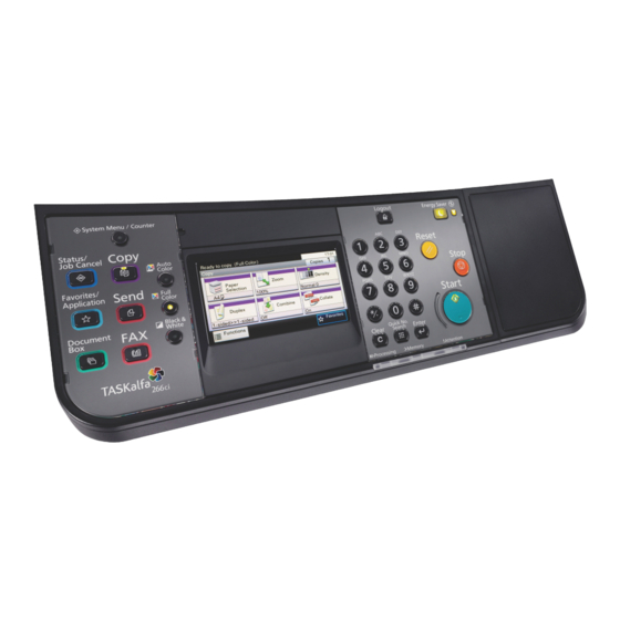 Kyocera TASKalfa 266ci Bedienungsanleitung