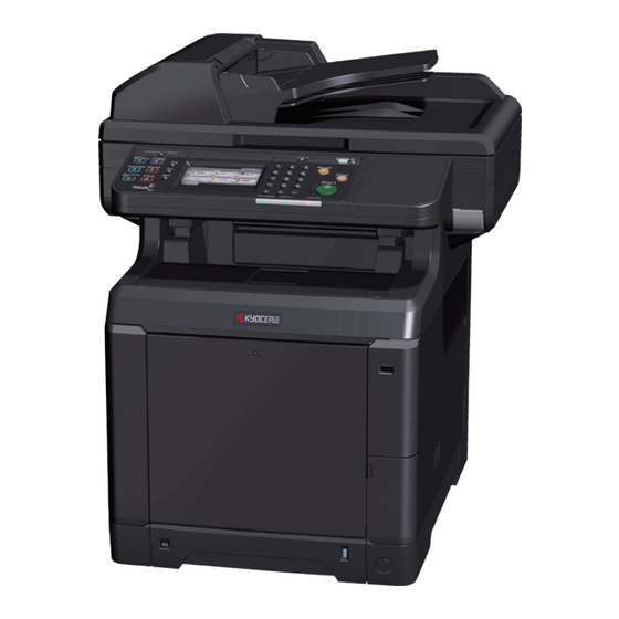 Kyocera TASKalfa 266ci Schnellinstallationsanleitung