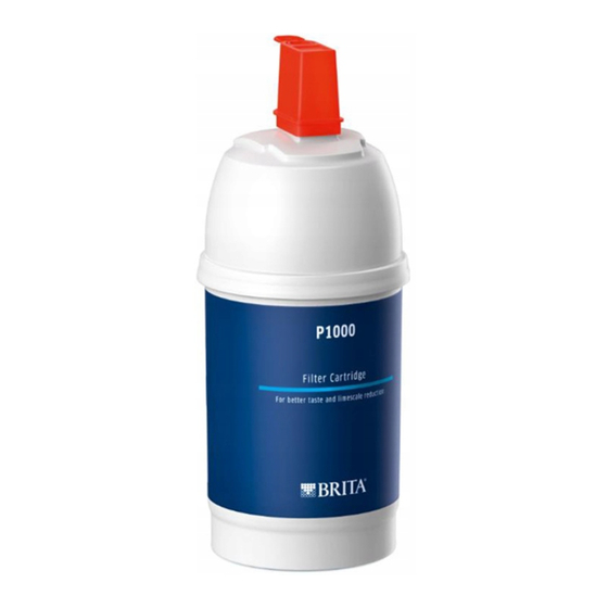 Brita P1000 Gebrauchsanweisung