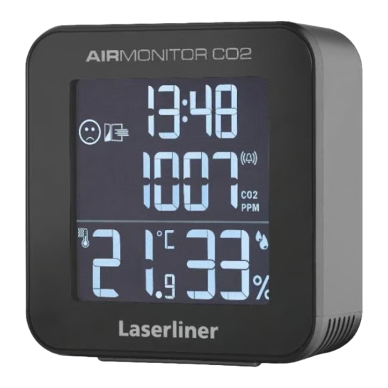 LaserLiner AirMonitor CO2 Bedienungsanleitung