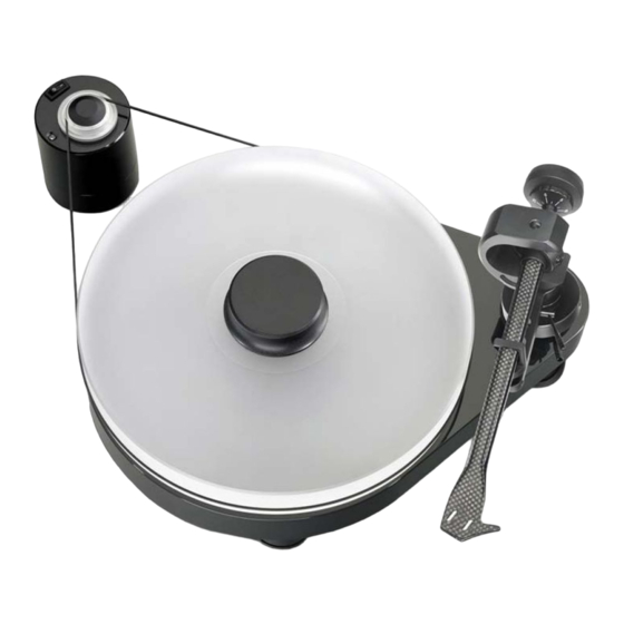 Pro-Ject Audio Systems Pro-Ject RPM 9.2 Evolution Bedienungsanleitung