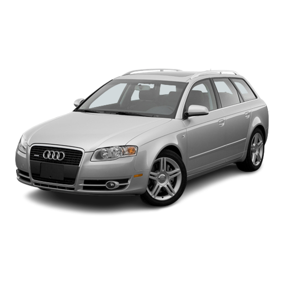 Audi A4 Avant Kurzanleitung