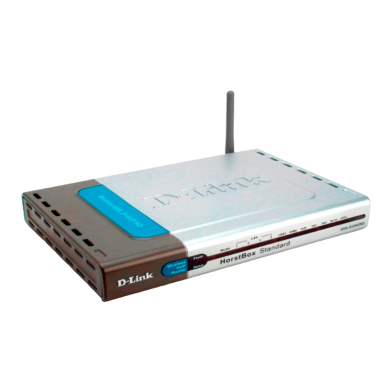 D-Link Horstbox DVA-G3342SD Handbuch
