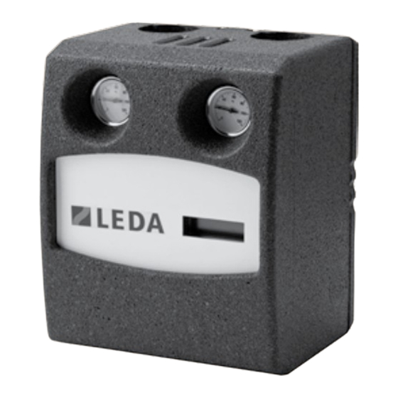 Leda LEDATHERM KS03 Montage- Und Bedienungsanleitung