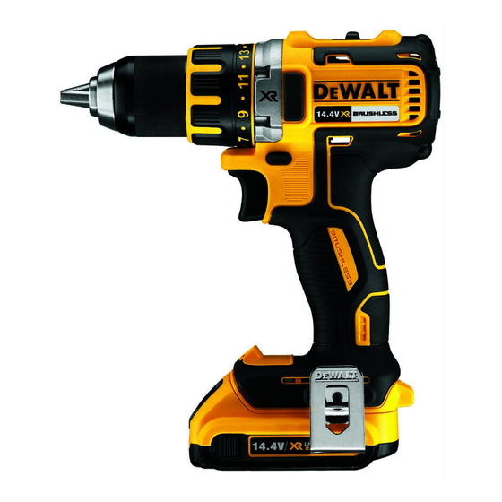 DeWalt DCD795 Originalanweisungen