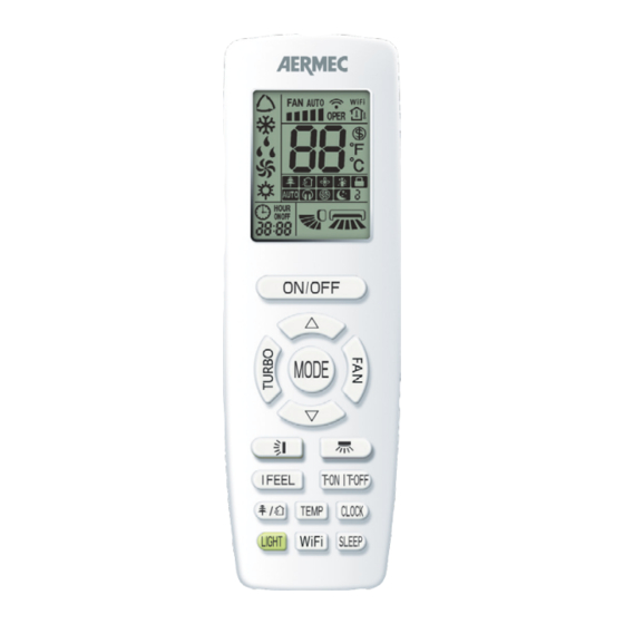 AERMEC WLRC30 Bedienungsanleitung